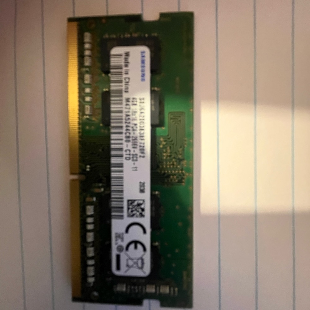 Samsung Green RAM Module